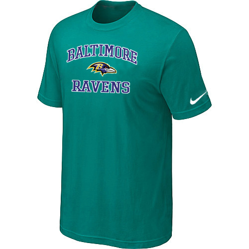 Nike Baltimore Ravens Heart & Soul NFL T-Shirt - Green